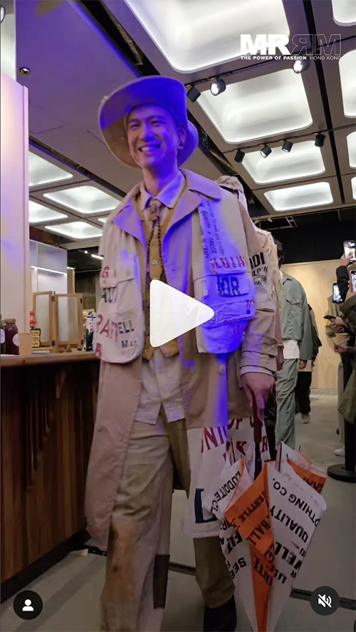 展現時尚觸覺 引領工裝美學